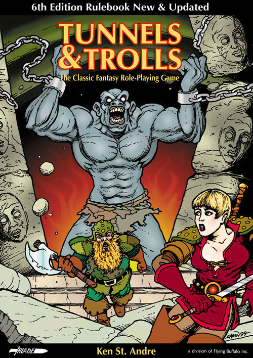 Tunnels and Trolls 6th edition cover